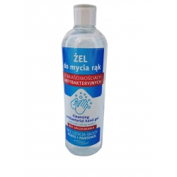Żel do mycia rąk o właściwościach antybakteryjnych z aloesem i pantenolem 400 ml.